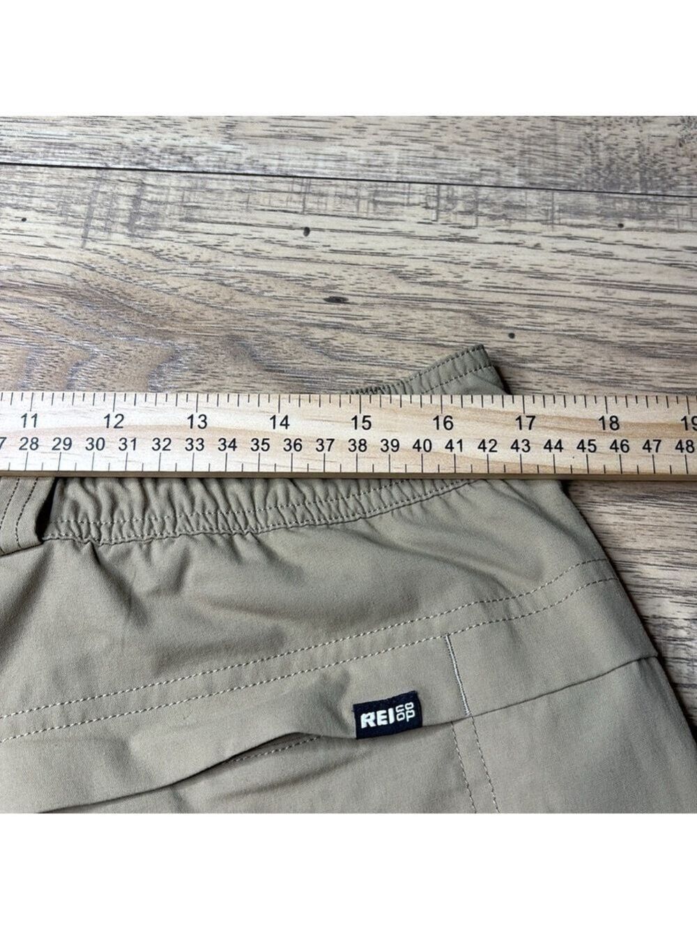 Men’s REI Asphalt Zipper Ankle Convertible Cargo Hiking Pants Size 36x29 - Picture 8 of 10
